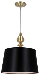 Висяща лампа в черно-златист цвят ø 35 cm Prima Gold - Candellux Lighting