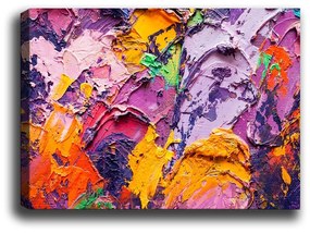 Изображение Strokes, 140 x 100 cm Colorful Strokes - Tablo Center