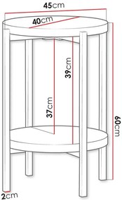 Масичка за кафе Sigma D -Mauro - Fusiko