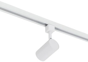 Модерна 1-фазова релсова система с 3 прожектора бяла - Jeana