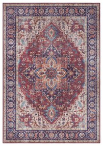Червен и лилав килим , 120 x 160 cm Anthea - Nouristan