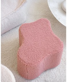 Розов детски пуф от букле Cloud – Wigiwama