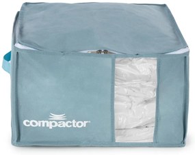 Вакуумна пластмасова кутия за съхранение на дрехи 42x40x25 cm Blue Edition – Compactor
