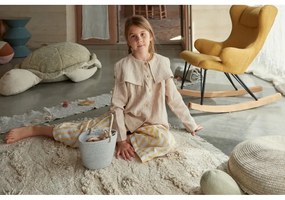 Бежово памучно детско килимче за игра ø120 cm Island – Lorena Canals