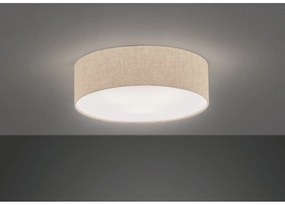 Бежово осветително тяло за таван с текстилен абажур ø 40 cm Thor – Fischer &amp; Honsel
