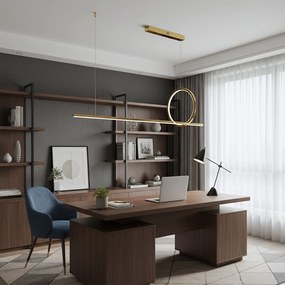 Лампа LED LHJ111-CP C BRUSH GOLD