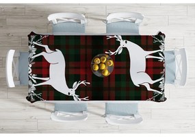 Коледна покривка за маса с памучна смес Тартан, 140 x 180 cm Christmas - Minimalist Cushion Covers