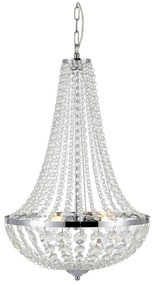 Висящо осветително тяло в сребрист цвят ø 40 cm Gränsö – Markslöjd