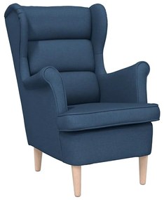 4016903 vidaXL Фотьойл Blue 74x84x100 cm Fabric