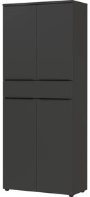 Антрацитен гардероб 81x197 cm Mailand - Germania