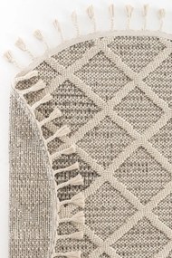 Килим Bukle 1411 - Cream, цвят Кремав, 80 cm см
