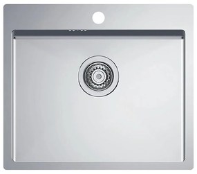 ALVEUS 1124382 - Кухненска мивка QUARTO 55x48 см сатен