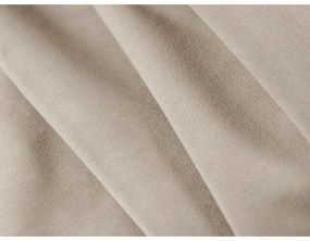 Бежов кадифен диван 140 cm Abby – Micadoni