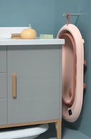 Сгъваема бебешка вана VAIANA PREMIUM с възглавница - повече цветове Бежово