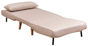 Кремав фотьойл Folde - Artie