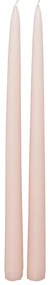 Свещи без аромат atmosphera Hugo, 30 cm, 2 бр - Зелен