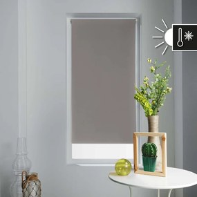 Светлокафява текстилна ролетна щора 90x180 cm Occult – douceur d'intérieur