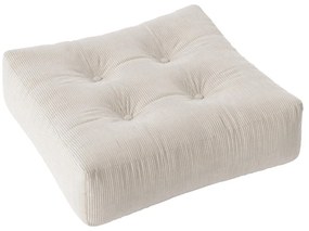 Велурен диван пуф Слонова кост More - Karup Design