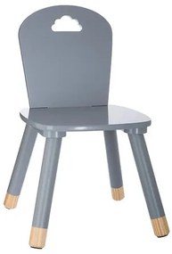 Детски стол atmosphera, MDF, Сив