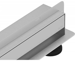 Mexen Flat Wall стенен линеен сифон 2в1 110 см, инокс - 1030110