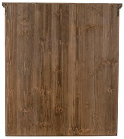 Синя висяща витрина от масивна ела 81x91 cm Hazem – Bloomingville