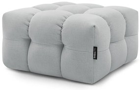 Светлосива табуретка за крака Cloud - Bobochic Paris