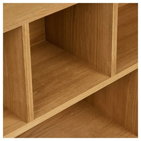 Библиотека от декор от дъб в естествен цвят 30x104,5x112 cm Oshawa – House Nordic
