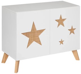 Детски шкаф Аtmosphera Star, Бял