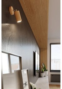 Дървено осветление за таван , дължина 45 cm Ludwik - Sollux