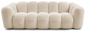 Бежов диван от прежда с примки от букле 232 cm Hippolyte – Bobochic Paris