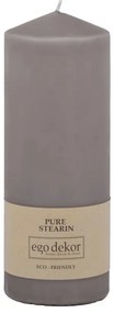 Сива свещ Връх, време за горене 50 h Eco - Eco candles by Ego dekor