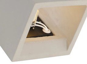 Индустриална стенна лампа бетон със светлинен ефект - Box