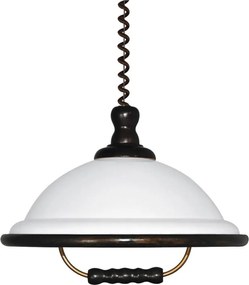 Prezent 73006 W52 - Телескопичен полилей ACRYL 1xE27/60W/230V