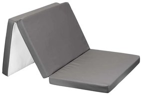 KIKKA BOO Сгъваем матрак полиестер 59/118/5 см. DARK GREY