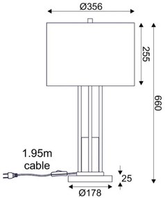 Настолна лампа Belize
