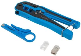 Инструмент Lanberg crimping toolkit with RJ45 connectors RJ45 shielded and unshielded