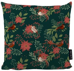 Възглавница с коледен мотив , 45 x 45 cm Christmas Plants - Butter Kings