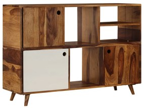 246227 vidaXL Бюфет, 118x35x70 см, акациево дърво масив