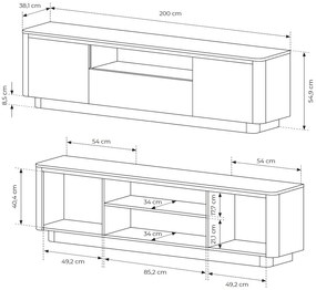 ТВ шкаф Taurus 3D