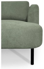 Зелен ъглов диван (ляв ъгъл/"U" форма) Hero – Scandic