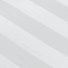 Бял еластичен сатенен чаршаф 150x200 cm So Soft Satin Stripe – Catherine Lansfield