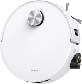 Прахосмукачка робот Dreame Aqua10 Roller RLH31CE-WH, 30000 Pa, 3.5/4 л, AI камери, LED осветление, Гласово управление, Измиване с гореща вода, Бял