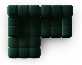 Зелен кадифен диван 191 cm Bellis - Micadoni Home