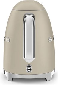 Електрическа кана SMEG KLF03MLMEU, 2400 W, 1.7 л, 360° основа, Матово покритие, Лунна светлина