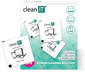 CLEAN IT CL-150 - Еднократни почистващи мокри кърпички 52 бр.