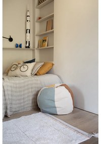 Кремав ръчно изработен памучен килим подходящ за пране 120x160 cm Bloom Natural – Lorena Canals