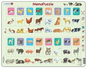 Larsen - Пъзел: Детски – "Животни"– 32 части, голям