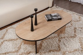 Кафе маса Sable, цвят Сапфир Дъб Черен