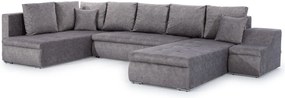 Ъглов диван Ginny-Gray Dark-Right