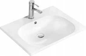 Mexen Erika мивка за вграждане в плот 60 x 47 см, бяла - 25526000